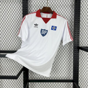 1980 Retro Hamburger SV Home Football Shirt