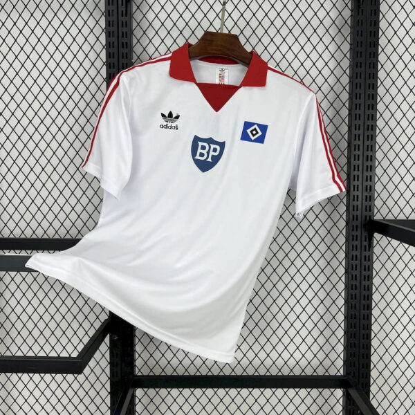 1980 Retro Hamburger SV Home Football Shirt