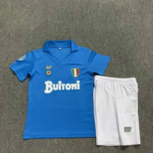 1987/1988 Retro Napoli Home Soccer Jersey Kids