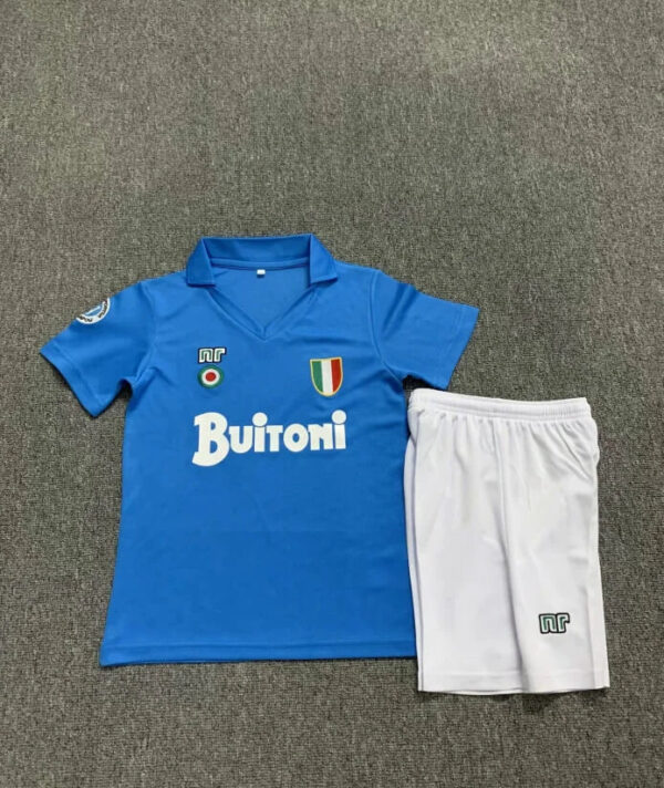 1987/1988 Retro Napoli Home Soccer Jersey Kids