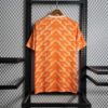 1988 Netherland Retro Home Football Jersey back view