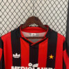 1990/1991 Retro AC Milan Home Football Shirt detail view