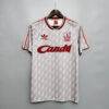 1990/1991 Retro Liverpool Away Football Shirt front view