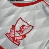 1990/1991 Retro Liverpool Away Football Shirt detail view