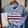 1990/1992 Retro Long Sleeve Manchester United Away Football Shirt detail view