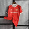 1990/1992 Retro Manchester United Home Football Shirt front view