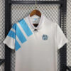 1992/1993 Retro Olympique de Marseille Home Football Shirt detail view