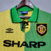 1992/1994 Retro Manchester United Third Away Football Shirt detail view