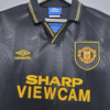 1993/1994 Retro Manchester United Away Football Shirt detail view