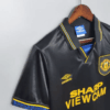 1993/1994 Retro Manchester United Away Football Shirt detail view