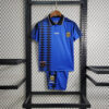 1994 Retro Argentina Away Football Shirt Kids Size front view