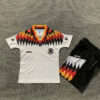 1994 Retro Kids Size Germany Home Soccer Jersey front view