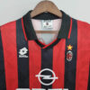 1995/1996 Retro AC Milan Home Football Shirt detail view