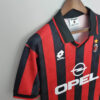 1995/1996 Retro AC Milan Home Football Shirt detail view