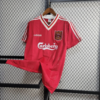 1995/1996 Retro Liverpool Home Football Shirt detail view