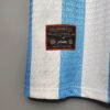 1996 Retro Argentina National Team Home Jersey detail view