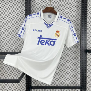 1996/1997 Retro Real Madrid Home Soccer Jersey