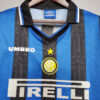 1997/1998 Retro Internazionale Milan Home Football Jersey detail view