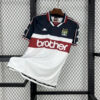 1997/1998 Retro Manchester City Away Football Shirt front view