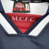 1997/1998 Retro Manchester City Away Football Shirt detail view