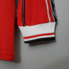 1998-1999 Retro Long Sleeve Manchester United Home Football Shirt detail view