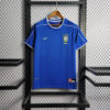 1998 Retro Brazil Soccer Jersey Away front view