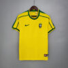 1998 Retro Brazil Soccer Jersey Home front view