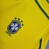 1998 Retro Brazil Soccer Jersey Home detail view