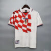 1998 Retro FIFA World Cup Croatia Home Soccer Shirt front view