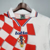 1998 Retro FIFA World Cup Croatia Home Soccer Shirt detail view