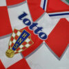 1998 Retro FIFA World Cup Croatia Home Soccer Shirt detail view