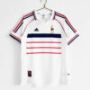 1998 Retro France Away Football Shirt front view
