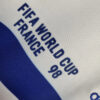 1998 Retro France Away Football Shirt detail view