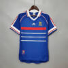 1998 Retro France Home Football Shirt front view