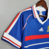 1998 Retro France Home Football Shirt detail view