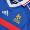 1998 Retro France Home Football Shirt detail view