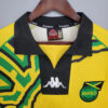 1998 Retro Jamaica Home Football Shirt detail view