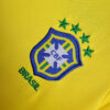 1998 Retro Kids Size Brazil Home Soccer Jersey detail view