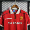 1998/1999 Retro Manchester United Home Football Shirt detail view