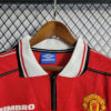 1998/1999 Retro Manchester United Home Football Shirt detail view