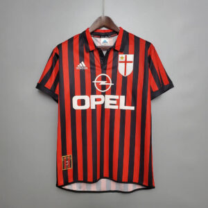 1999/2000 Retro AC Milan Home Football Shirt