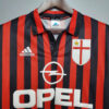 1999/2000 Retro AC Milan Home Football Shirt detail view