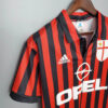 1999/2000 Retro AC Milan Home Football Shirt detail view