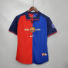 1999/2000 Retro Barcelona Home 100th Anniversary Version Football Shirt front view