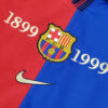 1999/2000 Retro Barcelona Home 100th Anniversary Version Football Shirt detail view