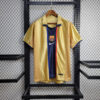 2001/2002 Retro Barcelona Away Football Shirt front view