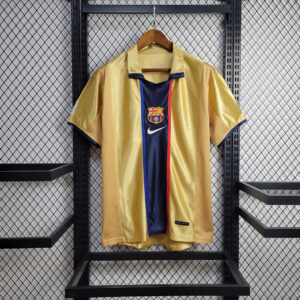 2001/2002 Retro Barcelona Away Football Shirt