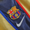 2001/2002 Retro Barcelona Away Football Shirt back view