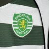 2001/2003 Retro Long Sleeve Sporting Lisbon Home Football Shirt detail view