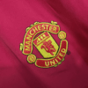2002/2004 Retro Long Sleeve Manchester United Home Football Shirt detail view